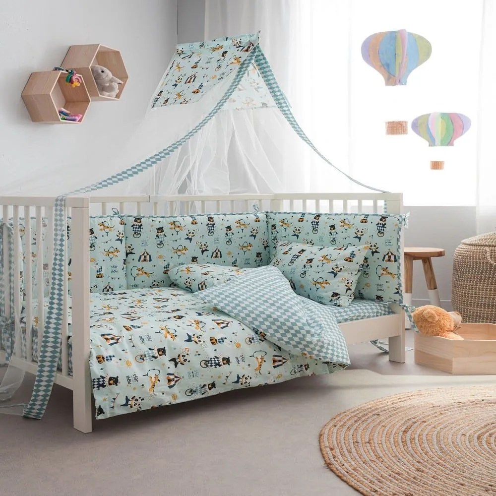 Κουβερλί Βρεφικό Circus Ciel Vesta Home 120x160cm 100% Βαμβάκι