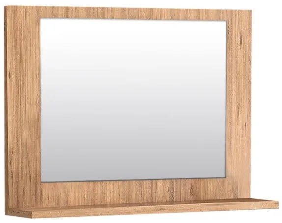 Καθρέφτης μπάνιου Devlin από μελαμίνη χρώμα pine oak 60x10x45εκ. GP041-0033,2 Megapap-GP041-0033,2-Καφέ GP041-0033,2