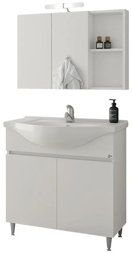 Σετ μπάνιου ALFA 85 Λευκό