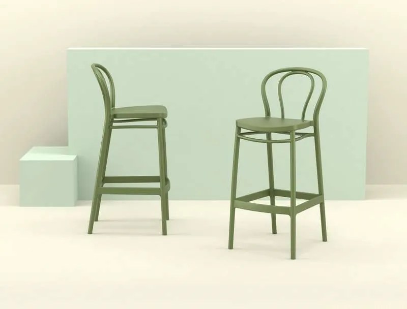 ΣΚΑΜΠΟ ΒΙΚΤΟΡ 75εκ. OLIVE GREEN ΠΟΛ/ΝΙΟΥ 45Χ52Χ106εκ.