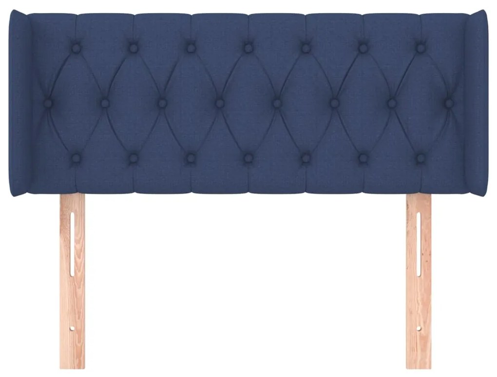 vidaXL Κεφαλάρι με Πτερύγια Μπλε 103x16x78/88 εκ. Υφασμάτινο