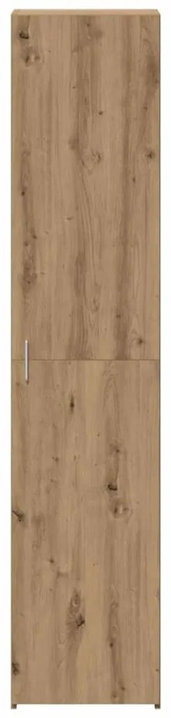 vidaXL Χειροποίητη δρυς 40 x 42,5 x 185 εκ. Επεξεργασμένο ξύλο