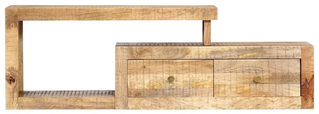 vidaXL Έπιπλο Τηλεόρασης 120 x 30 x 40 εκ. από Μασίφ Ξύλο Μάνγκο