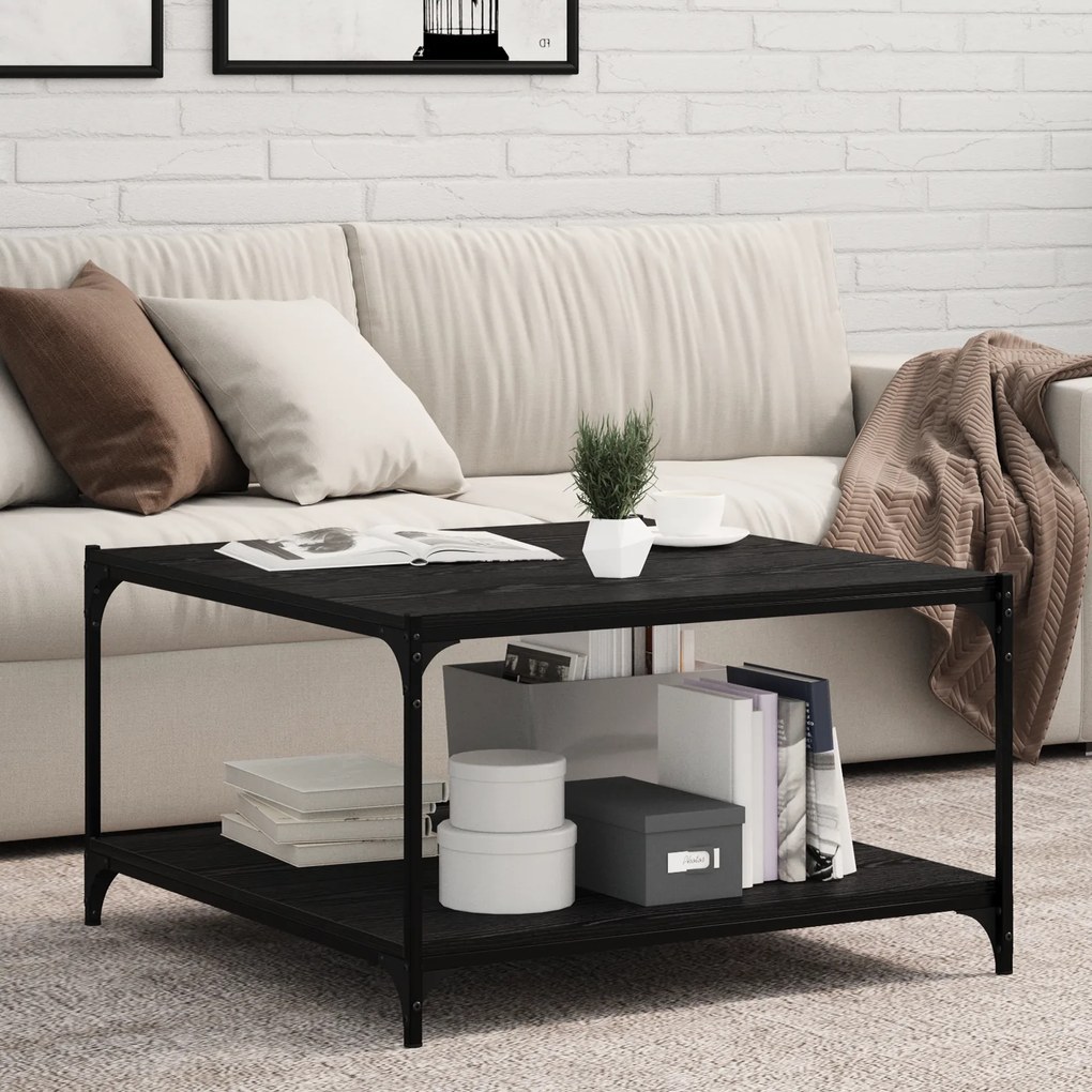 vidaXL Δίσκος Βιβλιοθήκης 4 pcs Μαύρο 100 x 40 x 1.5 εκ. Μοριοσανίδα