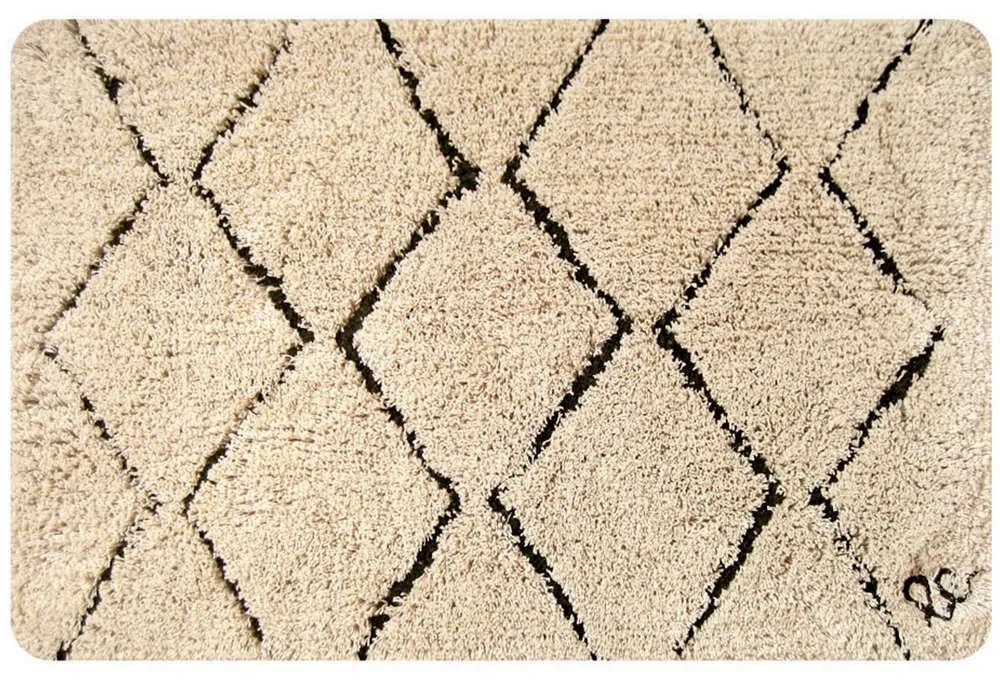 Πατάκι Μπάνιου Berbero 004 Beige Sdim 50X90 100% Cotton