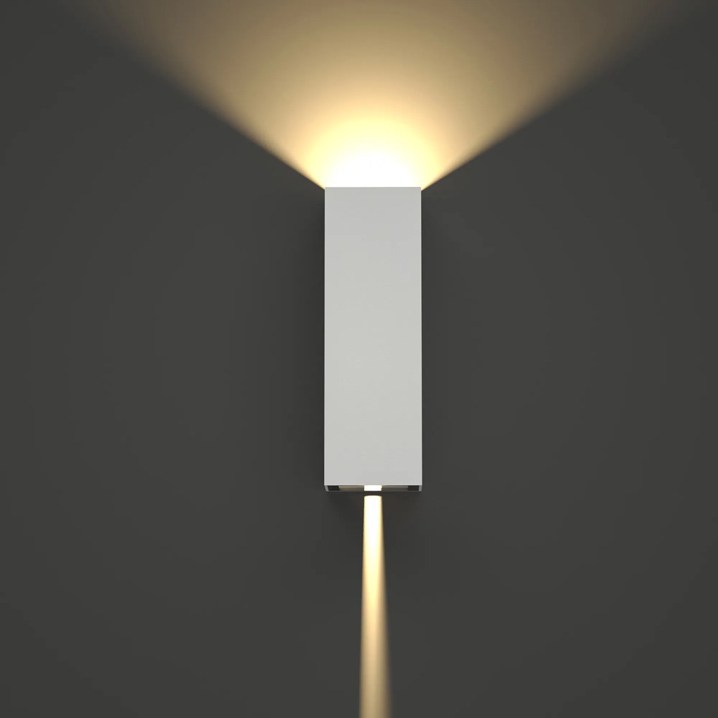 Φωτιστικό τοίχου Lanier LED 5W 3000K Outdoor Up-Down Adjustable Wall Lamp Grey D:12cmx4.1cm (80201031) - 80201031 - 1.5W - 20W - 80201031