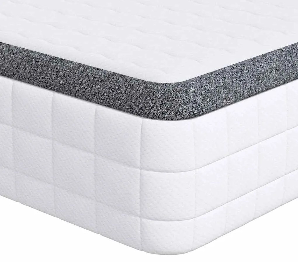 vidaXL Στρώμα 2 pcs Λευκό και Γκρι 80 x 200 cm Σαμπρέλα Bonell