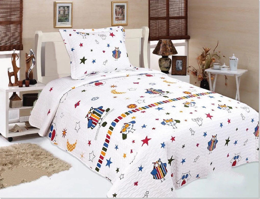 DIMcol ΚΟΥΒΕΡΛΙ ΣΕΤ 2 τεμ ΠΑΙΔ Μicro-Cotton γέμιση 160X220 ΕΜΠΡΙΜΕ 413 1524945615741300