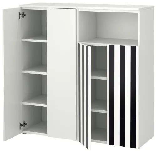 SMASTAD/PLATSA σύνθεση αποθήκευσης με 3 συρτάρια, 120x42x123 cm 695.499.83