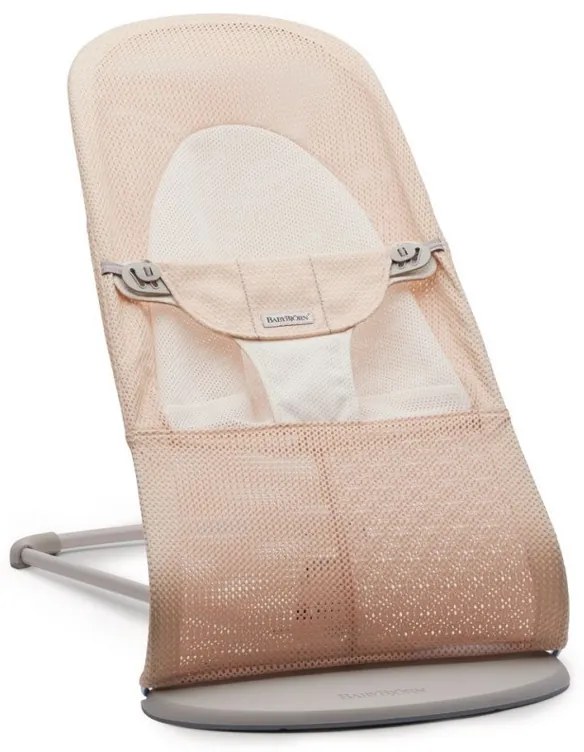 BabyBjorn Ριλάξ Balance Soft, Mesh, Pearly pink/ White