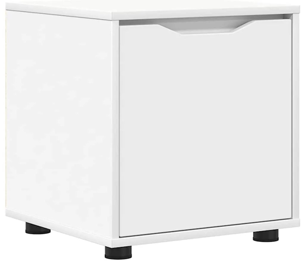 vidaXL Ντουλάπι Μπάνιου Λευκό 40,5 x 40 x 44 εκ Επεξεργασμένο ξύλο