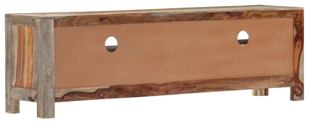 vidaXL Έπιπλο Τηλεόρασης 130 x 30 x 40 εκ. από Μασίφ Ξύλο Ακακίας