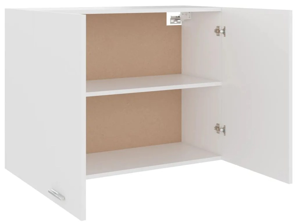 vidaXL Κρεμαστό Ντουλάπι "Lyon" Λευκό 80x31x60 εκ. από Τεχνητό Ξύλο