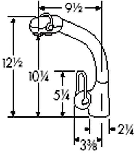 Μπαταρία Κουζίνας Franke FF780 Arc side-lever Pull out - 058-079stk