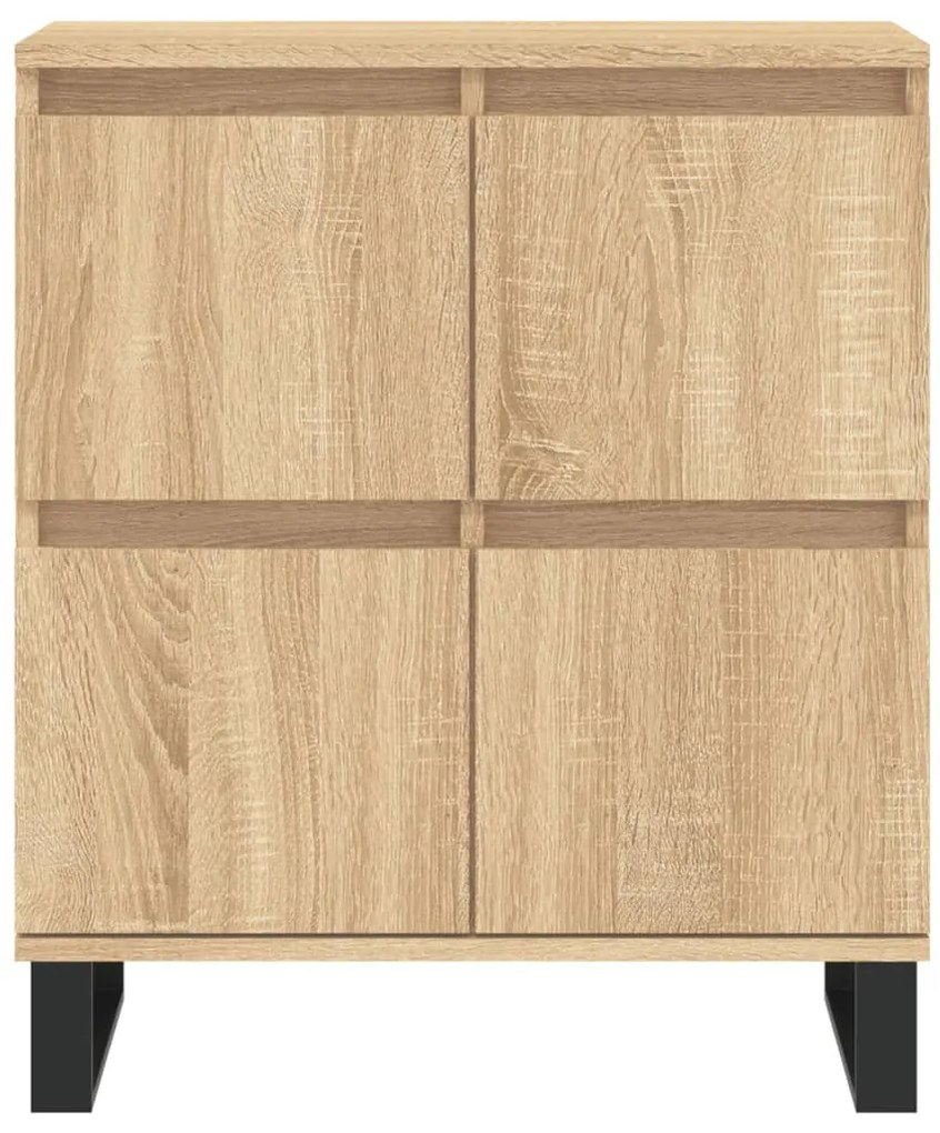 vidaXL Συρταριέρα Sonoma Δρυς 60x35x70 εκ. Επεξεργασμένο Ξύλο