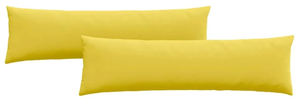 vidaXL Μαξιλάρι Καναπέ 2 pcs Απαλό Κίτρινο 145 x 40 εκ. ύφασμα