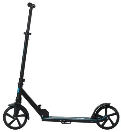 VEVOR Kick Scooter for Kids Ages 8+, Teens &amp; Adults, 2-Wheel Toddler Scooter with Adjustable Height Handlebar, Wide Anti-Slip Deck, Foldable Lightweight for Boys &amp; Girls up to 99.8 kg, Black + Blue