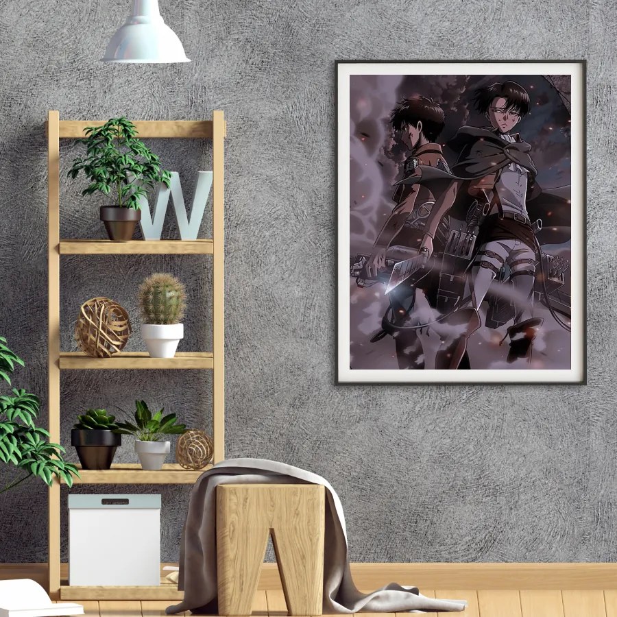 Πόστερ &amp; Κάδρο Attack on Titan AN098 30x40cm Εκτύπωση Πόστερ (χωρίς κάδρο)