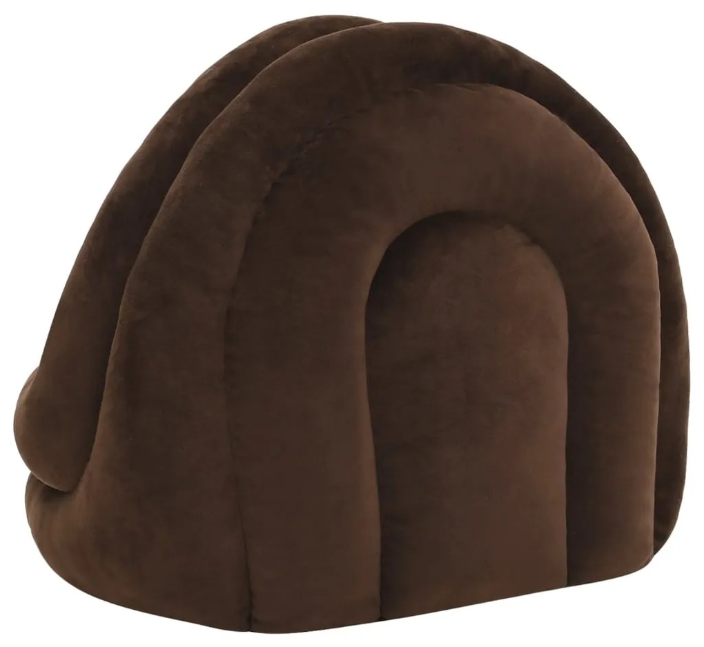 vidaXL Κρεβάτι Γάτας Καφέ και Κρεμ 50 x 50 x 45 εκ.