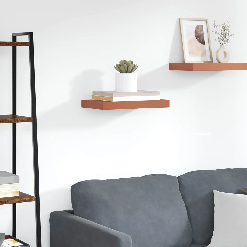 Ράφι Τοίχου Κόκκινο 40 x 23,5 x 4 εκ Επεξεργασμένο ξύλο