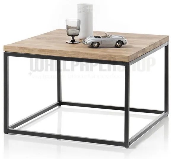 Τραπεζάκι Σαλονιού Καφέ 70x70x45