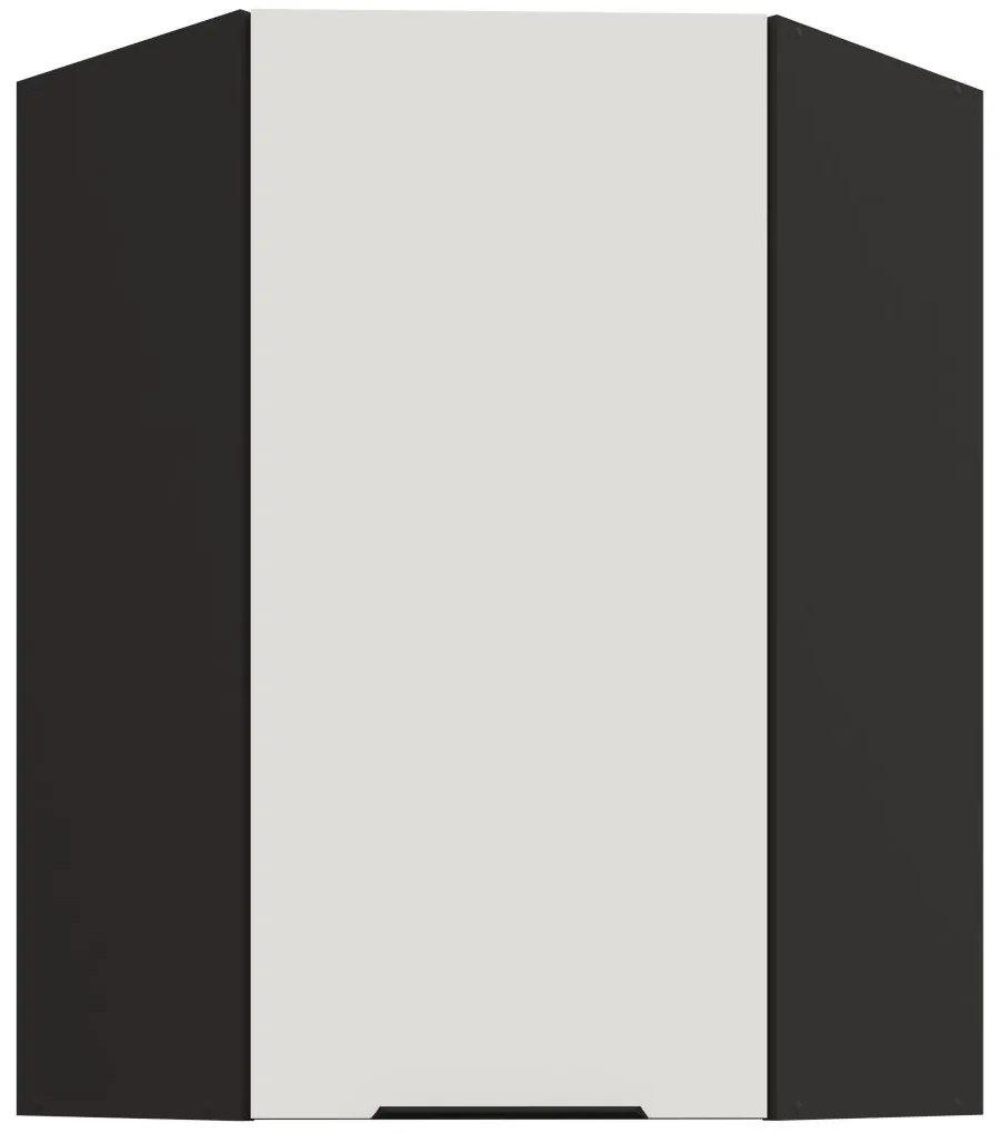 Κρεμαστό ντουλάπι γωνιακό Arianna 60x60 GN 90 1F-Λευκό