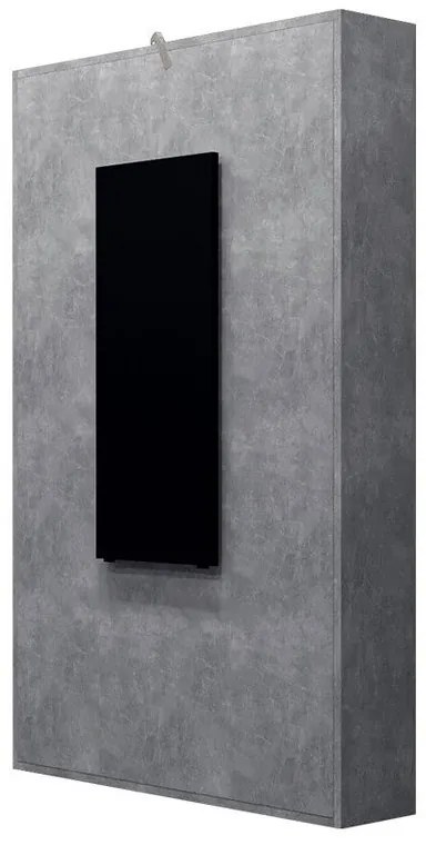 Τραπέζι Hartford 428, Σκυρόδεμα, Μαύρο, 73x80x130cm, 39 kg, Πλαστικοποιημένη μοριοσανίδα | Epipla1.gr