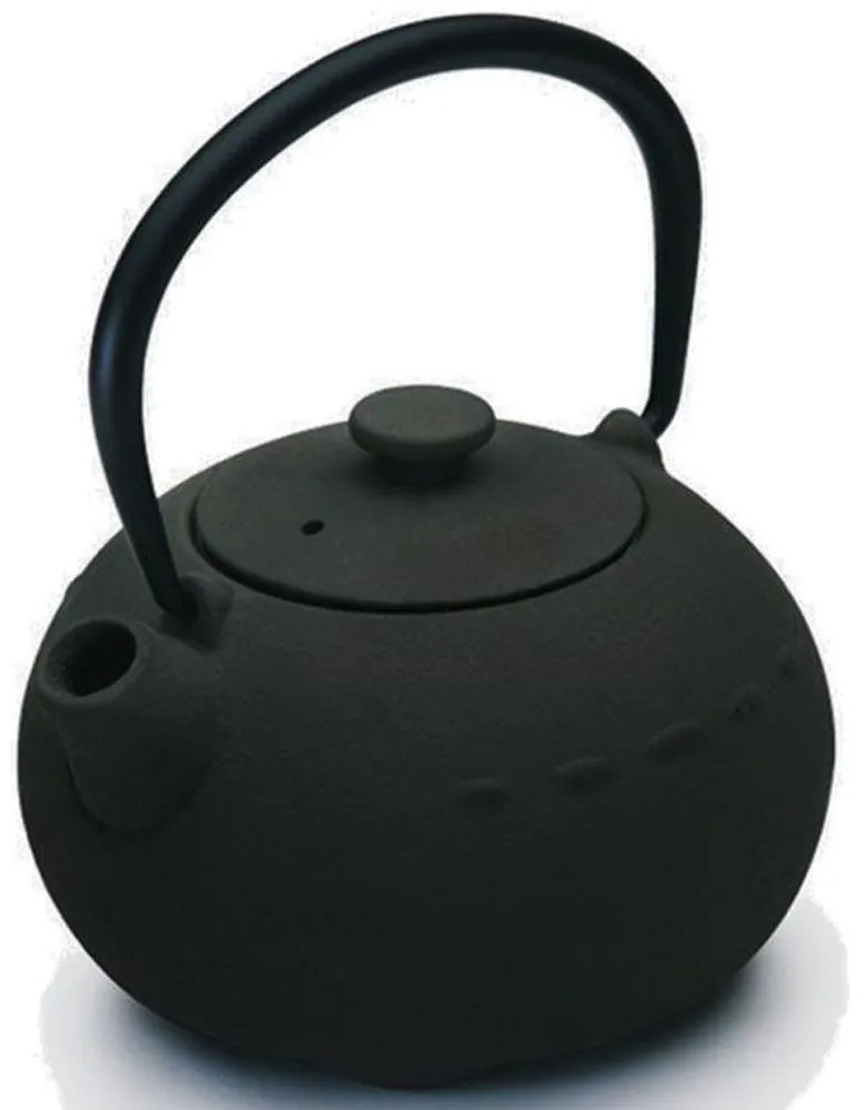 Τσαγιέρα Με Φίλτρο 403100 400ml Black Dinox Cast Iron
