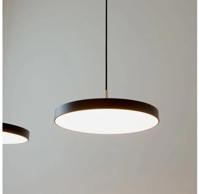 Κρεμαστό Φωτιστικό Ράγας/Οροφής LED 28W 3CCT Φ43cm Ορειχάλκινο Φινίρισμα Asteria Plus Umage-2565-Μαύρο 2565