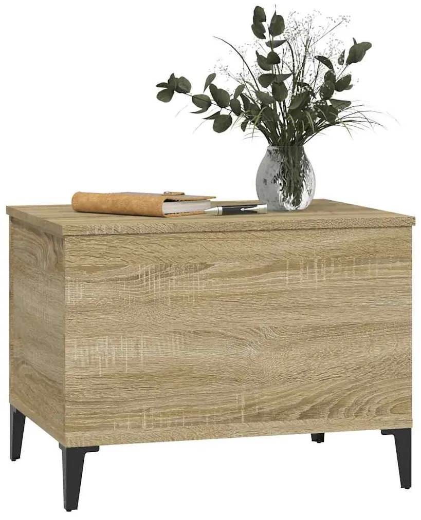 vidaXL Τραπεζάκι Σαλονιού Sonoma Δρυς 60x44,5x45εκ. Επεξεργασμένο Ξύλο