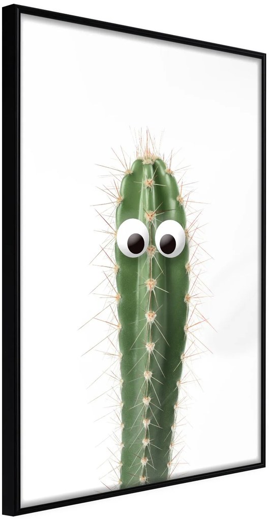 Αφίσα - Funny Cactus I - 20x30 - Μαύρο - Χωρίς πασπαρτού