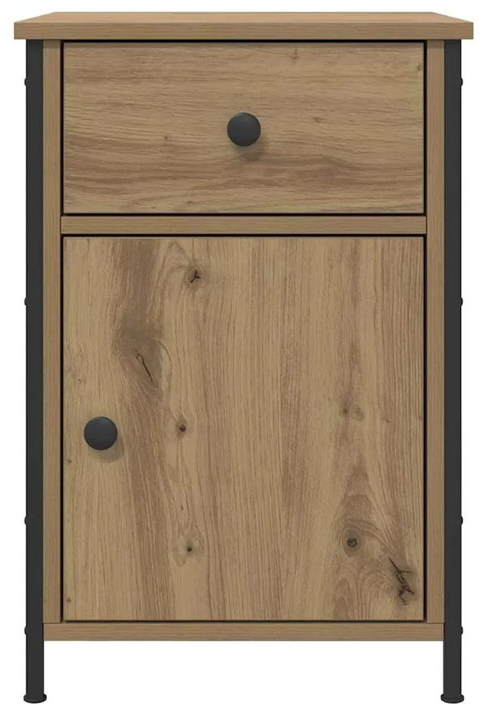 vidaXL Κομοδίνο artisan δρυς 40 x 42 x 60 εκ. Επεξεργασμένο ξύλο