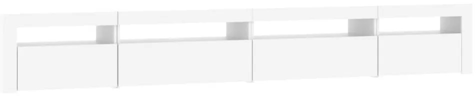 vidaXL Έπιπλο Τηλεόρασης με LED Λευκό 270 x 35 x 40 εκ.