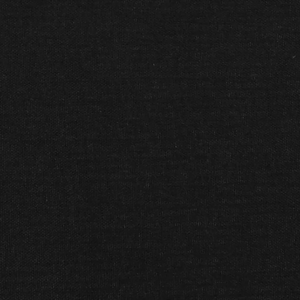 vidaXL Στρώμα με Pocket Springs Μαύρο 120x190x20 εκ. Υφασμάτινο