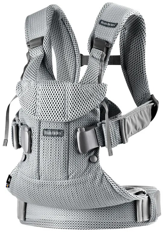 Μάρσιπος Babybjorn One 3D Μesh Silver