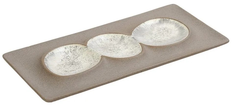 Πιατέλα Σερβιρίσματος Ορθογώνια (31.8x15.8) Espiel Spirit Beige NIC706K2