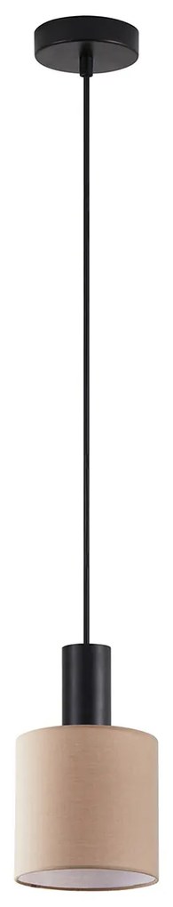 Φωτιστικό Οροφής Μονόφωτο Homelighting 77-8519 Black/Brown