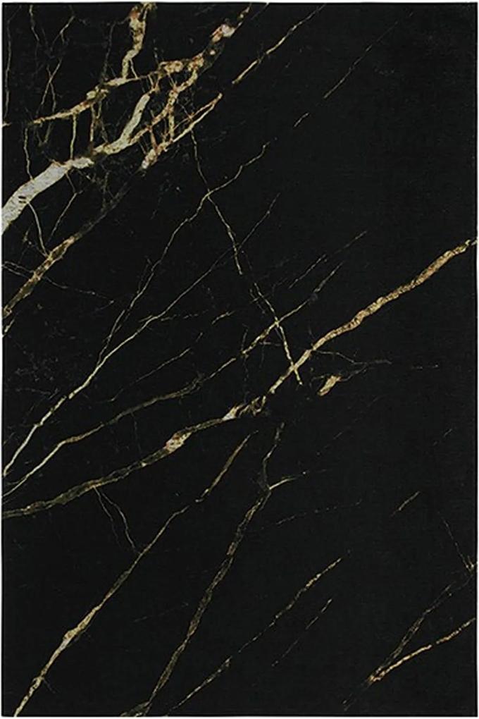 Χαλί Sicily Marbre Black-Gold Carpet Couture 200X290cm