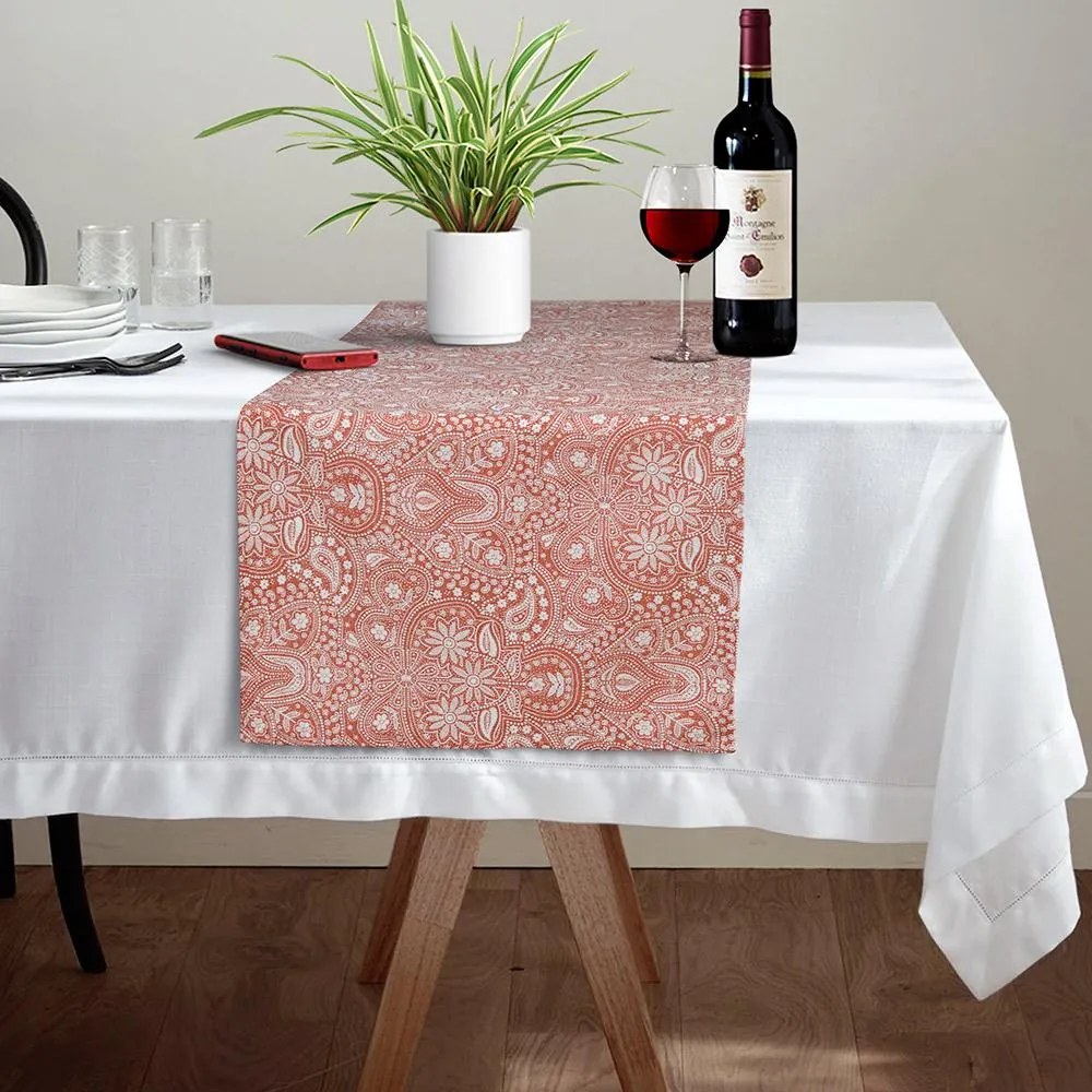 Τραβέρσα Sefu 302 Red 45×145 – Lino Home