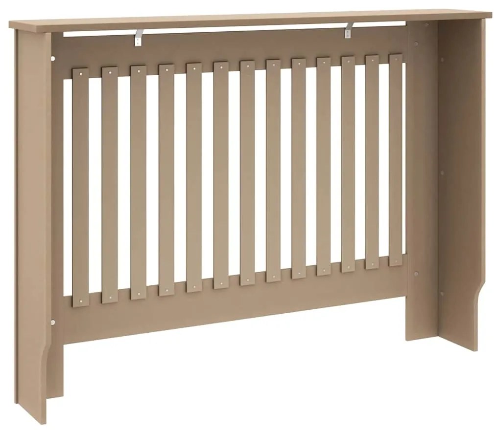 vidaXL Καπάκι Καλοριφέρ 2 pcs Καφέ 112 x 19 x 81,5 εκ.