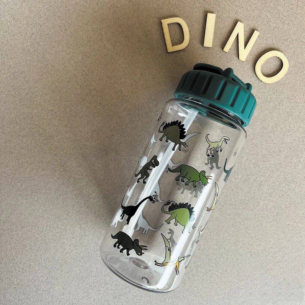 Παγούρι 350ml Με Καλαμάκι Petit Jour Dinos 52-900/13