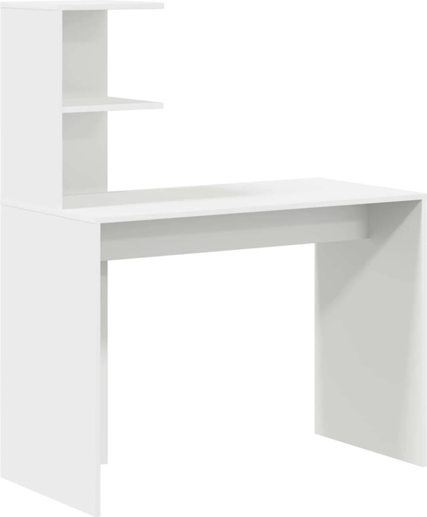 vidaXL Γραφείο 2 pcs Λευκό