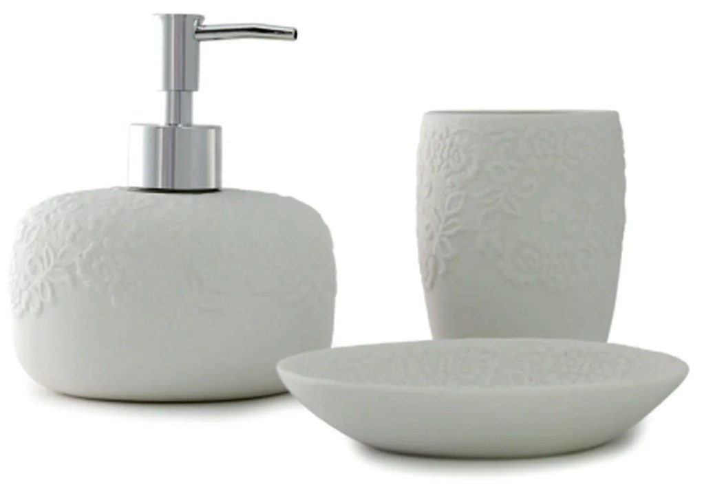 Δοχείο Κρεμοσάπουνου Cosy 02965.001 White Spirella 110x140cm Porcelain