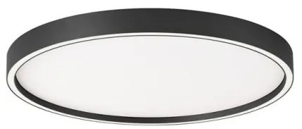 Πλαφονιέρα Φωτιστικό Οροφής LED 38W 3000K/4000K Φ50 Vanessa Viokef 4292800 Μαύρο