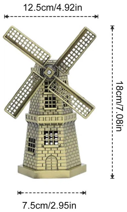 Διακοσμητικό Ανεμόμυλος - Holland Windmill Decor