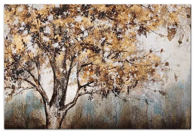Πίνακας σε καμβά "Autumn Tree" Megapap ψηφιακής εκτύπωσης 140x100x3εκ. - 0231942