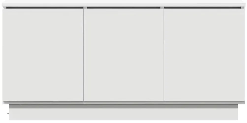 vidaXL Ντουλάπα Τηλεόρασης με LED Λευκό 100 x 38 x 49 εκ.