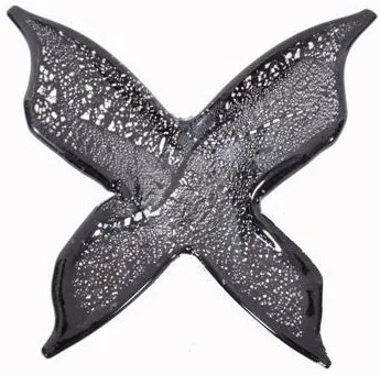 Διακοσμητικό Πεταλούδα FL002 Μαύρο 18 εκ.