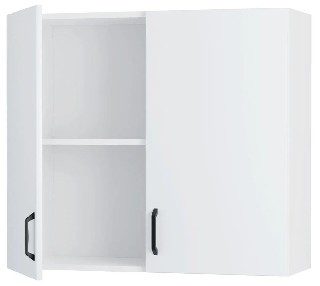 Modest Πάνω Ντουλάπι Λευκό 80x30x72εκ - W8072M02
