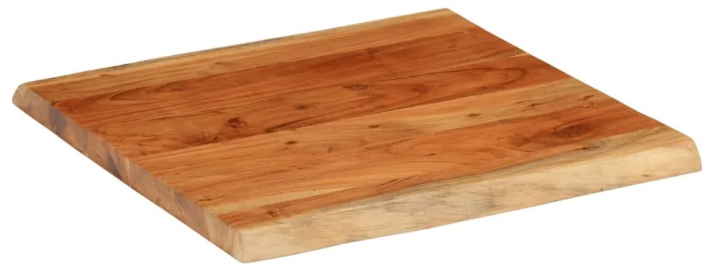 vidaXL Επιφάνεια Γραφείου Τετράγωνη 80x80x2,5 εκ. Μασίφ Ξύλο Ακακίας